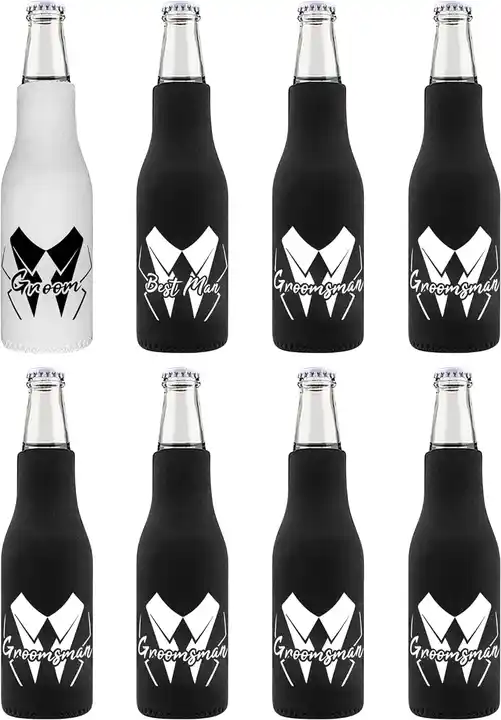 Classical Beer Bottle Can Cooler Sleeve